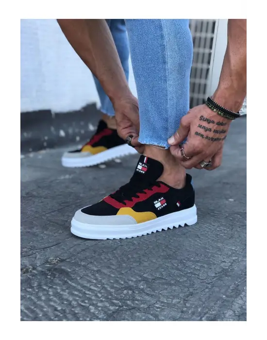 Wagoon Wg206 Siyah Hardal Erkek Günlük Ayakkabı