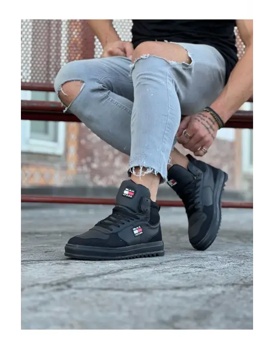 Terzi Bey Tb220 Kömür Erkek Yarım Bilek Bot