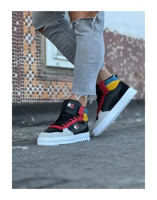 Wagoon Wg220 Siyah Hardal Erkek Yarım Bilek Bot