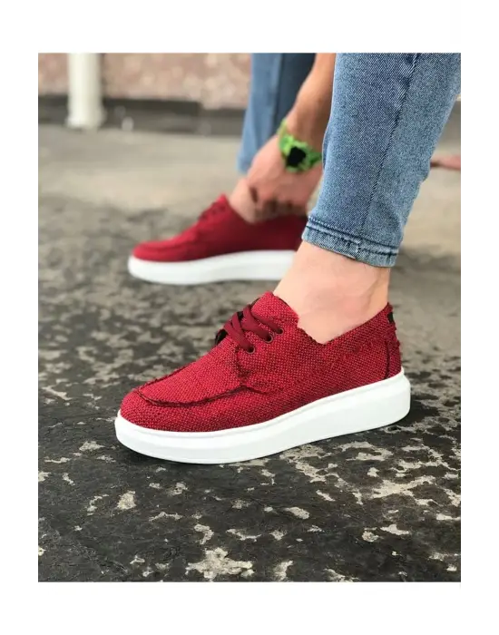 Terzi Bey Tb503 Bordo Erkek Günlük Ayakkabı