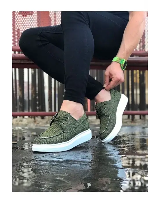 Terzi Bey Tb503 Haki Erkek Günlük Ayakkabı