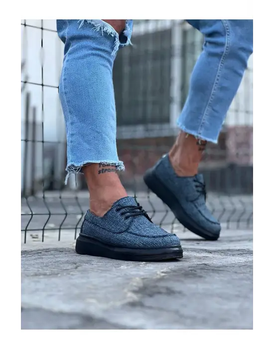 Terzi Bey Tb503 Lacivert Erkek Günlük Ayakkabı