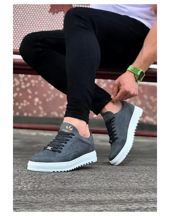 Terzi Bey Tb505 Gri Erkek Günlük Ayakkabı