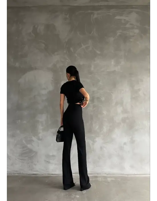 Yanları Tüneli Takım Siyah S3161