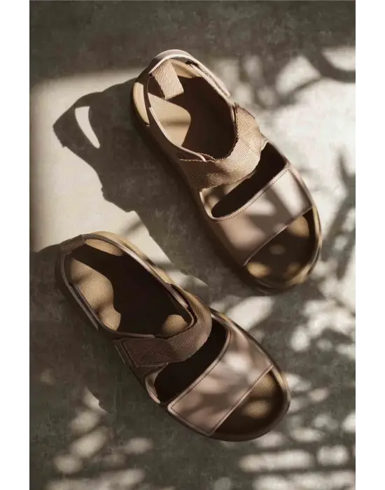 Zeta Kahverengi Kadın Sandalet