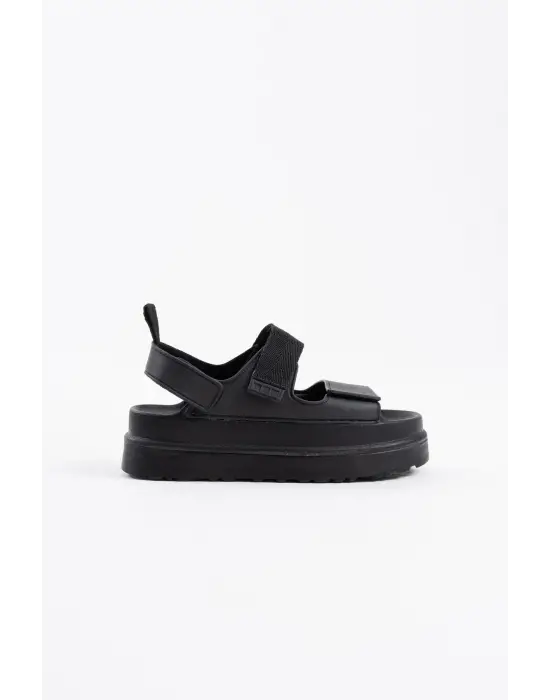 Zeta Siyah Kadın Sandalet