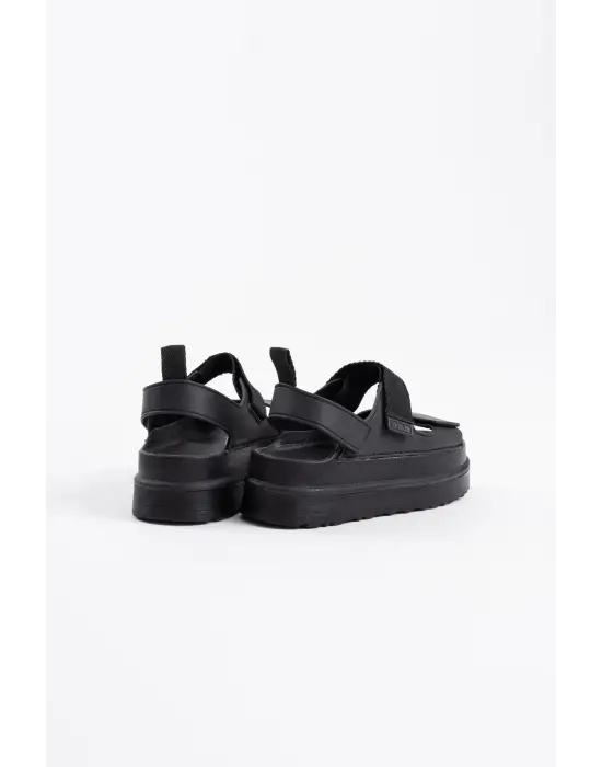 Zeta Siyah Kadın Sandalet