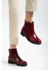 165-204 Bordo Yanki Günlük Kadın Bot