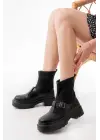 Siyah Streç Günlük Kadın Bot