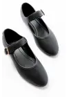 2606 Siyah Baretli Günlük Bayan Ayakkabı
