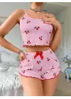 2li Kirazlı Şortlu Takım