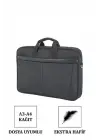 17,3 İnç Uyumlu Standart Siyah Laptop Evrak Çantası