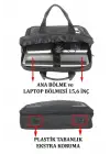 15.6 inç Darbe Emici Su Geçirmez Laptop Evrak Çantası