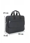 Standart Siyah Laptop Evrak Çantası
