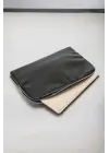Evrak Laptop Çantası Siyah Rugan 13 14 15.6 Inç