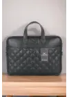 13.3-14 inç Siyah El ve Omuz Laptop Evrak Çantası