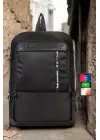 Su Geçirmez 14-15,6 inç Slim Siyah Notebook Laptop Sırt Çantası
