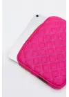 10-11 İnç Şık iPad Air Pro & Matepad & Galaxy Fuşya Tablet Kılıfı