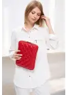 10-11 İnç Şık iPad Air Pro & Matepad & Galaxy Kırmızı Tablet Kılıfı