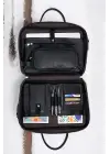 Macbook Fonksiyonel Organizer 13-14 İnç Siyah Notebook Laptop Evrak Çantası