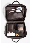 Macbook Fonksiyonel Organizer 13-14 İnç Kahverengi Notebook Laptop Evrak Çantası