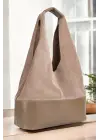 Hakiki Süet Salaş Kadın Omuz Çantası