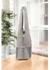 Hakiki Süet Salaş Kadın Gri Omuz Çantası