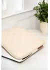 Kapitone Macbook Air Pro 13.3 & 14 İnç Bej Laptop Tablet Kılıfı