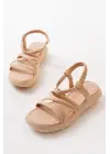 841-841 Nut Lastikli Günlük Kadın Sandalet