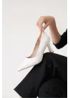 Alexandra Kadın Beyaz Stiletto
