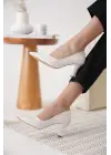 Alexandra Kadın Beyaz Stiletto