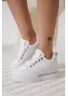 Alice Beyaz Kadın Gizli Topuklu Sneaker