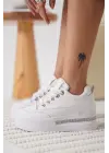 Alice Beyaz Kadın Gizli Topuklu Sneaker
