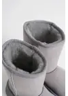 Anisa Kadın Gri Kışlık Kürklü Bot