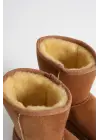 Anisa Kadın Taba Kışlık Kürklü Bot