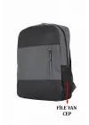 Antrasit Darbe Emici Korumalı Usb Aparatlı 14-15,6 Inç Laptop Bölmeli Ithal Sırt Çantası
