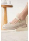 Briana Bej Gunluk Mary Jane Ayakkabı