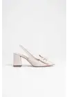 Candy Bej Kadın Topuklu Ayakkabı