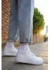 TB004 CBT Hıde Erkek Ayakkabı BEYAZ