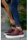 TB004 CBT Hıde Erkek Ayakkabı BORDO