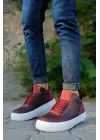 TB004 CBT Hıde Erkek Ayakkabı BORDO
