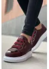 TB251 CBT Mirror Erkek Ayakkabı BORDO