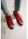 TB251 CBT Mirror Erkek Ayakkabı KIRMIZI