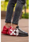 TB254 CBT Pittura Erkek Ayakkabı 445 SIYAH / KIRMIZI X1