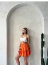 Çingene Keten Etek Turuncu S24808