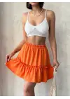 Çingene Keten Etek Turuncu S24808