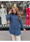 Çizgili Tunik Gömlek