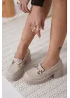 Diana Kadın Bej Günlük Ayakkabı