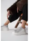 Dina Gümüş Kadın Sneaker