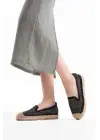 Dune Kadın Siyah Espadril Ayakkabı